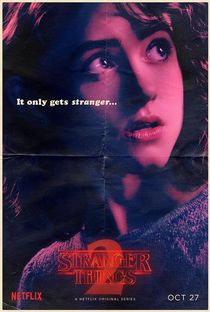 Stranger Things (2ª Temporada) - Poster / Capa / Cartaz - Oficial 12