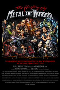A História do Metal e do Terror - Poster / Capa / Cartaz - Oficial 1