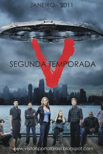 V – Visitors (2ª Temporada) - Poster / Capa / Cartaz - Oficial 2