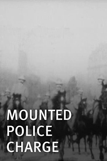 Poster de Curta Mounted Police Charge (1896)