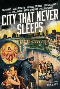 A Cidade Que Não Dorme - Poster / Capa / Cartaz - Oficial 2