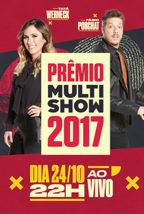 Prêmio Multishow 2017 - Poster / Capa / Cartaz - Oficial 1