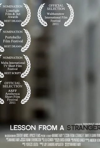 Poster 1 de Curta Lesson from a Stranger (2011)