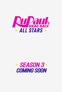 RuPaul's Drag Race: All Stars (3ª Temporada) - Poster / Capa / Cartaz - Oficial 2