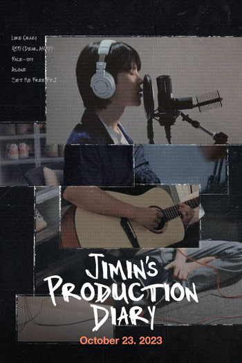 Poster de Filme Jimin's Production Diary (2023)