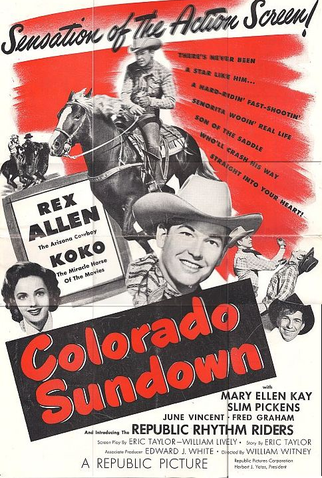 Poster 3 de Filme Cavaleiro do Colorado (1952)