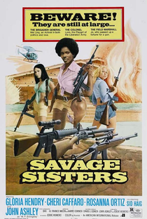 Savage Sisters - Poster / Capa / Cartaz - Oficial 1