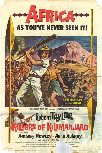 Poster de Filme A Morte Vem do Kilimanjaro (1959)