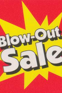 Blow Out Sale - Poster / Capa / Cartaz - Oficial 1