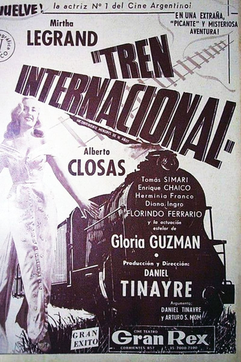 Poster de Filme Tren internacional (1954)