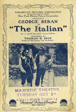 Poster 1 de Filme The Italian (1915)