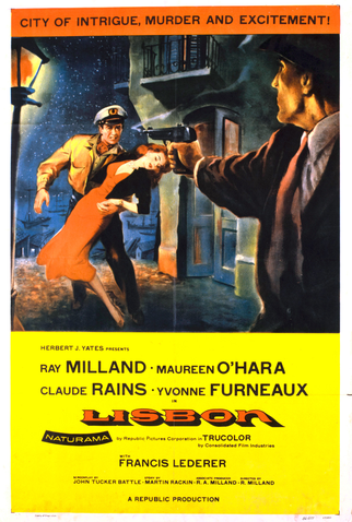 Poster 2 de Filme Lisboa (1956)