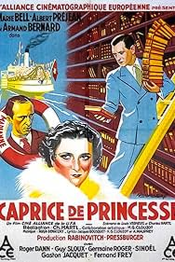  de Filme Caprice de princesse (1933)