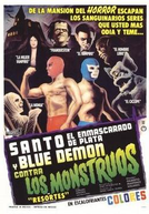 Santo e Blue Demon Contra os Monstros (Santo el enmascarado de plata y Blue Demon contra los monstruos)