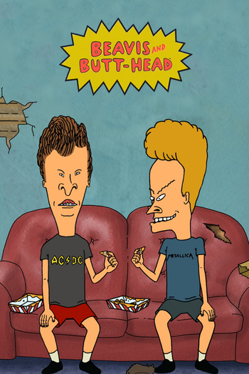 Poster de Franquia Beavis and Butt-Head (1993)