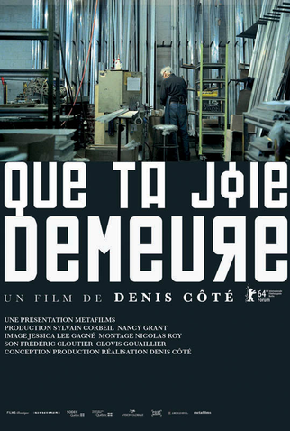 Poster 1 de Filme Alegria do homem que deseja (2014)