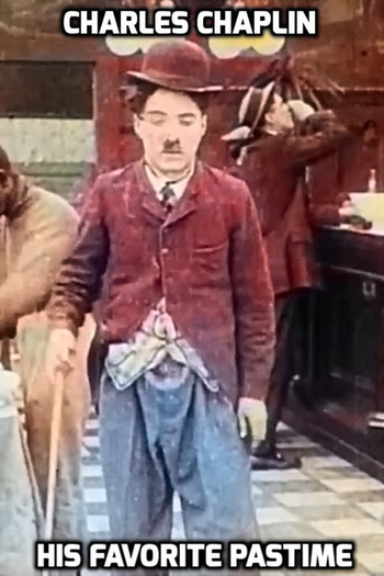  de Curta Carlitos Entre o Bar e o Amor (1914)