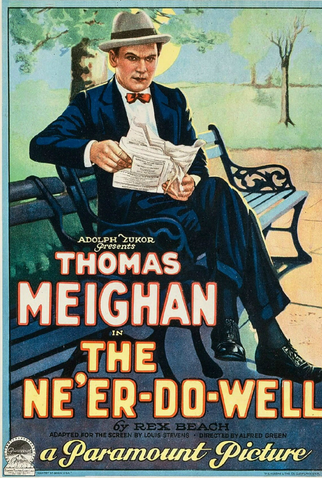 Poster 1 de Filme The Ne'er Do Well (1923)