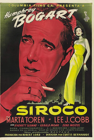 Poster 8 de Filme Sirocco (1951)