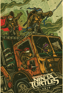 As Tartarugas Ninja: Fora das Sombras - Poster / Capa / Cartaz - Oficial 4