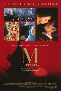 M. Butterfly - Poster / Capa / Cartaz - Oficial 1