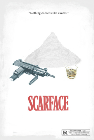 Poster 23 de Filme Scarface (1983)