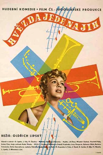 Poster de Filme Hvezda Jede Na Jih (1958)