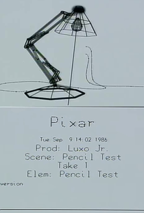 Luxo Jr. [Pencil Test] - Poster / Capa / Cartaz - Oficial 1