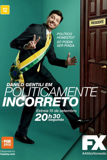 Poster de Série Politicamente Incorreto (2014)