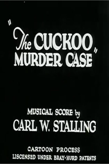 Poster de Curta Cuckoo Murder Case (1930)