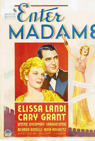 Poster 1 de Filme Entre Madame (1935)