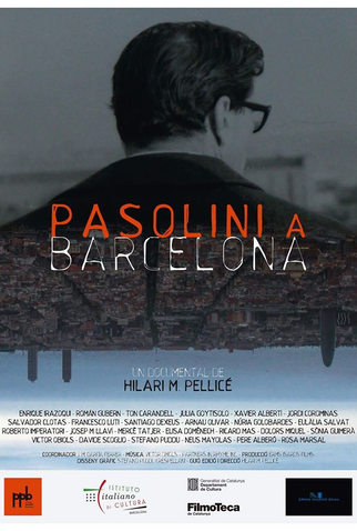 Poster 1 de Filme Pasolini em Barcelona (2015)
