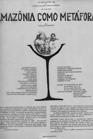 Poster 1 de Filme Amazônia Como Metáfora (1992)