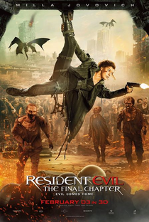 Resident Evil 6: O Capítulo Final - Poster / Capa / Cartaz - Oficial 8