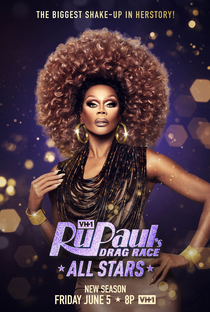 RuPaul's Drag Race: All Stars (5ª Temporada) - Poster / Capa / Cartaz - Oficial 1