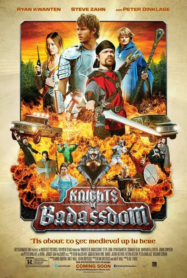 Peter Dinklage e Summer Glau no trailer legendado do humor negro de RPG Knight of Badassdom, com 
