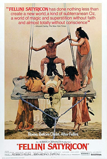 Satyricon de Fellini - Poster / Capa / Cartaz - Oficial 8