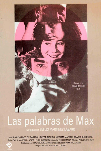 Poster de Filme As Palavras de Max (1978)