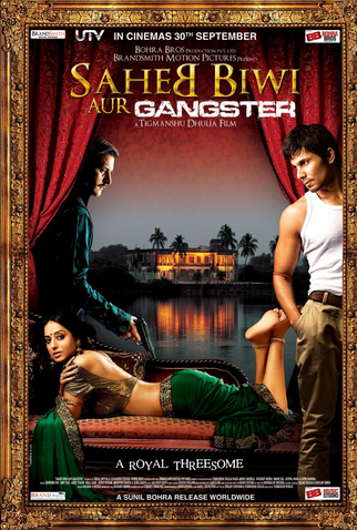 Poster 1 de Filme Saheb Biwi Aur Gangster (2011)