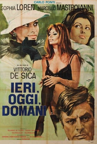 Poster 6 de Filme Ontem, Hoje e Amanhã (1963)