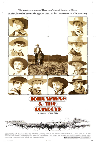 Poster 3 de Filme Os Cowboys (1972)