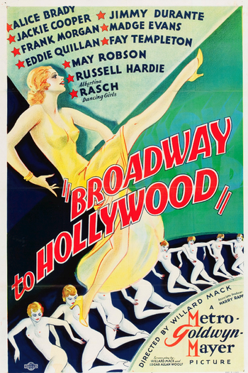 Poster de Filme Da Broadway a Hollywood (1933)