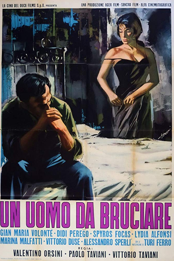 Poster de Filme Un Uomo da Bruciare (1962)
