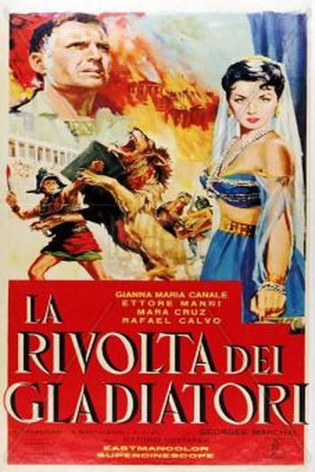 Poster de Filme A Revolta dos Gladiadores (1958)