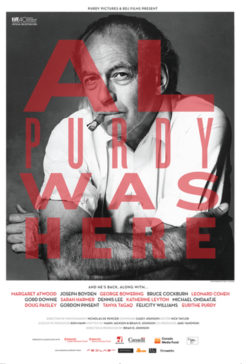 Poster de Filme Al Purdy Was Here (2015)