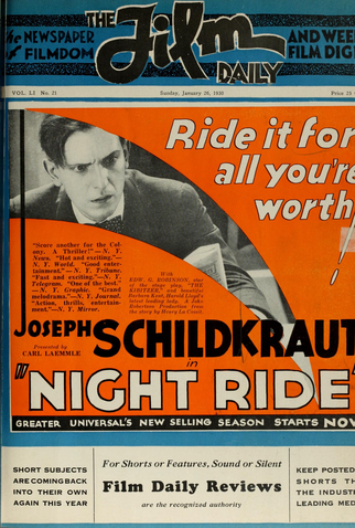 Poster 3 de Filme A Última Façanha (1930)