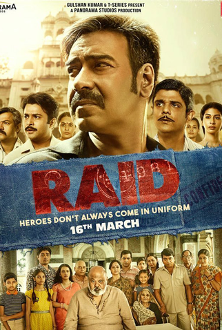 Poster 1 de Filme Raid (2018)