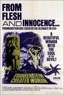 Frankenstein Criou a Mulher - Poster / Capa / Cartaz - Oficial 2