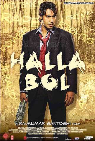 Poster 2 de Filme Halla Bol (2008)