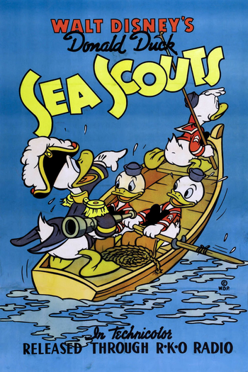 Poster de Curta Escoteiros do Mar (1939)